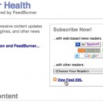 Select "Show Feed XML"