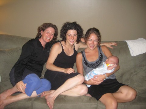 Rachel (right) with Deputy Director Elisa (left), former GFHer Martha (middle), and Martha's baby boy Rachel (right) with Deputy Director Elisa (left), former GFHer Martha (middle), and Martha's baby boy
