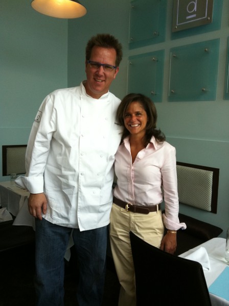 Posing with Chef Keegan Gerhard