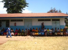 So many mamas showed up during the campaign that we ran out of space in the waiting area. The ladies waited all day, patiently, to be screened once the pre-registered women were finished.