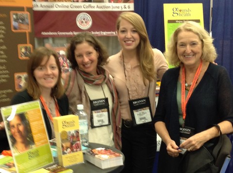 The team: Katherine, Elisa, Emma, Jane and Justin (he took the photo)